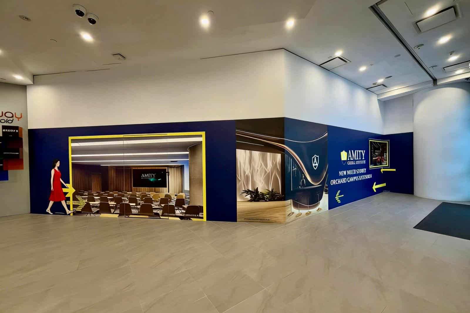 Amity 校区与新加坡城市学习环境